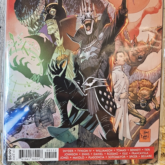 DC Comics Dark Nights Death Metal Legends Of The Dark Knights #! Comic Book 2020 - Picture 5 of 8